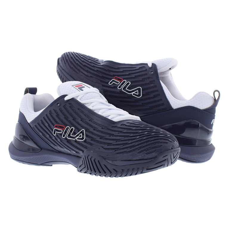 Fila Energized Mens Tennis Shoes Navy Blue White Red 1PM00594-422 Size 9 Fila Volley Zone Pickleball Mens Blue Sneakers Athletic  main image 4