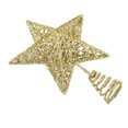 thumbnail image 3 of Tree Top Star LED Iron Gold Warm Light Exquisite Christmas Tree Star Decoration for Home Party, 3 of 5