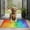 Rainbow Tie Dye-2, variant on Colorful Tie Dye Wave Pattern Door Rugs,Washable Non Slip Door Mats Indoor,Decorative Door Mats,Entry Mat Indoor for Entrance,Bedroom,Kitchen,Bathroom,16"x24"