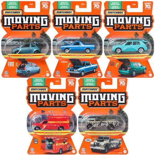Vintage matchbox cheap parts