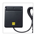 thumbnail image 1 of USB Smart Card Reader Atm Bank Tax Declaration Ic Card ID Card Smart Card Reader(Black), 1 of 6