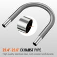 thumbnail image 5 of KFFKFF 75mm Diesel Heater Warm Air Intake System Heater Hose Clamps, 5 of 9