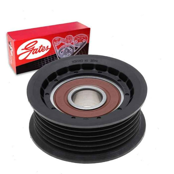 Gates Grooved Pulley DriveAlign Drive Belt Idler Pulley compatible with Dodge Charger 5.7L 6.4L V8 2011-2019