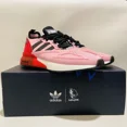 thumbnail image 3 of Adi-das Ninja ZX 2K Boost Originals Men Size 9 Pink Black Red Athletic Sneakers, 3 of 6