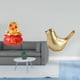 thumbnail image 2 of Escultura de escritorio,Estatua de la Cuenca del Tesoro,regalo de cumpleaños de Feng Shui,Figura de pájaros,Figura de pájaro dorado,decoración del hogar,estatua de animal,Estatuas, 2 of 8