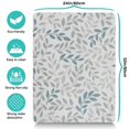 thumbnail image 5 of Floral and Leopard Pet Mat - Unique Print Combination, Waterproof Dog Bowl Mat with 4-Layer Protection, 5 of 5