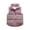 16#Pink, variant on Toddler Boy Puffer Vest Corduroy Vest Fleece Lined Button Up Stand Collar Warm Vest