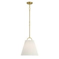 thumbnail image 2 of Meridian M7045NB 1-Light Pendant in Natural Brass, 2 of 7