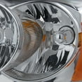 thumbnail image 4 of AKKON - For 2005-2007 Dodge Dakota OE Replacement Chrome Bezel Headlights Driver/Passenger Head Lamps Pair New, 4 of 6