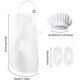 thumbnail image 4 of Kids Chef Outfit Apron Set Chef Hat Sleeves Aprons For Kids - Boys Girls, 4 of 5