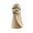 Cream color, variant on Fashion Girl Women Lady Foldable Roll Up for Sun Beach Wide Brim Straw Visor Hat
