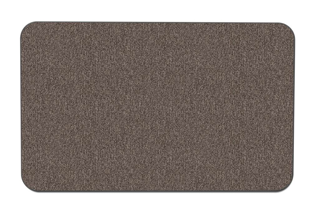 Skidresistant Carpet Indoor Area Rug Floor Mat Pebble Gray 2' X 3