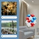 thumbnail image 2 of KAKOWELY 12 globos rojos, blancos y azules para decoración del 4 de julio, fiesta patriótica, globos de estrellas, 2 of 5
