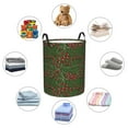 thumbnail image 6 of Balery Red Snake Round Laundry Basket with Handles Waterproof Freestanding Laundry Hamper for Clothes Toys in the Dorm and Family-Medium, 6 of 8