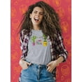 thumbnail image 2 of Cinco De Mayo Big Cactus Shaped T-Shirt Women -Image by Shutterstock, Female Small, 2 of 4