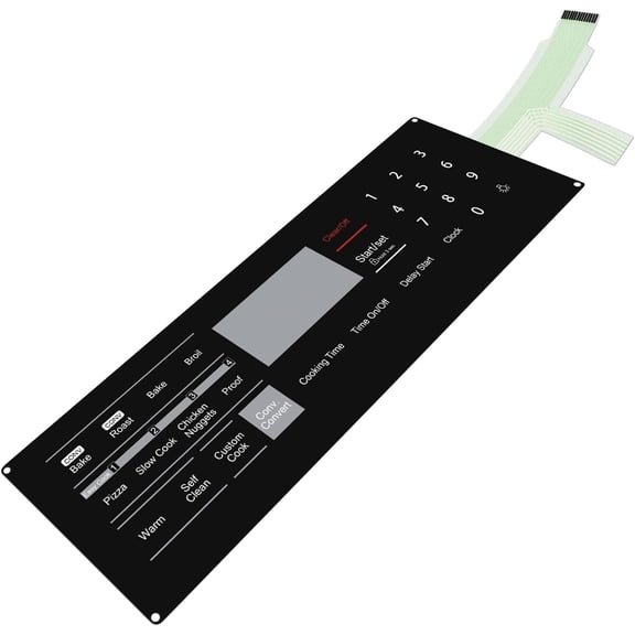 DG34-00018A Membrane Switch Touchpad Overlay Compatible with Samsung FX510BGS/XAA series Oven
