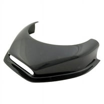Allstar Performance ALL23233 Hood Scoop - 3-1/2 in Height - Open Front - Plastic - Carbon Fiber Look - Each