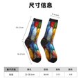 thumbnail image 3 of Balery Easter Eggs Calcetas Largas con Estampado para Hombre y Mujer – Suaves y Transpirables, Talla Única (US 5-11), 3 of 6