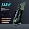 thumbnail image 2 of Magnetic Portable Charger 20000mAh Quick Charge 22.5W Portable MagSafe Power Bank Black 20000MA, 2 of 5
