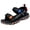 Black, variant on Fadezar Boys Girls Sandals Kids Sports Open Toe Sandals Non Slip Beach Summer Shoes
