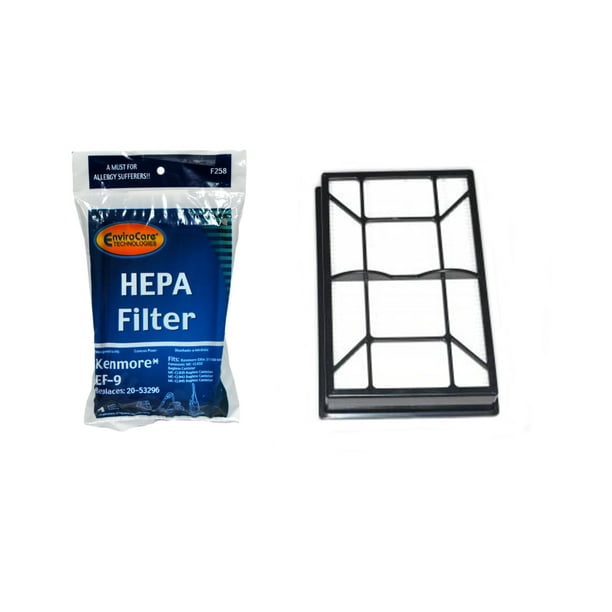 Envirocare HEPA Filter Designed To Work With Kenmore EF9 Vacuums F258