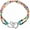 Colorful, variant on Double Heart Ankle Bracelet for Women Layered Love Heart Stretch Anklet Boho Rice Beaded Turquoise Heart Anklet Holiday Summer Beach Elastic Foot Chain Jewelry Gift