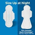 thumbnail image 6 of Equate Maxi Pads with Flexi-Wings, Extra Long Super Absorbency, Size 3, 26 Count, 6 of 12