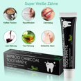 thumbnail image 3 of Toothpaste Activated Carbon Natural Teeth Whitening Black Toothpaste White Teeth Bamboo Charcoal Toothpaste105 G, 3 of 3