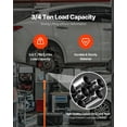 thumbnail image 2 of Soporte UnderHoist VEVOR de 3/4 toneladas de capacidad con 52,8 a 76 pulgadas, 2 of 9