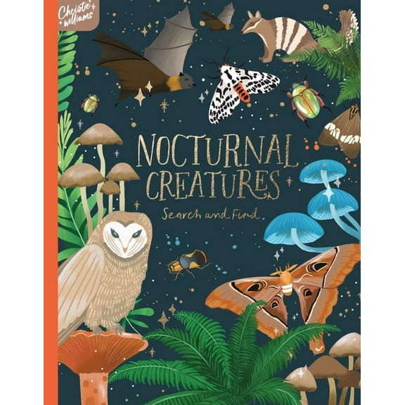 Nocturnal Creatures Search and Find: Search and Find Book, (Hardcover)