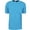 Blue, variant on Shaka Wear Mens Max Heavy Weight Cotton Short Sleeve T-Shirt S~7XL