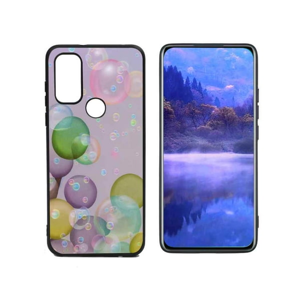 Bubbles Phone Case, Degined for Motorola Moto G Pure Case Men Women, Flexible Silicone Shockproof Case for Motorola Moto G Pure