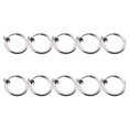 thumbnail image 1 of 10 Pairs Ear Wire Converter with Loop Adjustable Multiple Clip-on Earring Findings Painless Invisible Earrings Adapter No Hanging Steel 13MM, 1 of 7