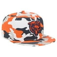thumbnail image 3 of Men's New Era  Orange/Navy Chicago Bears 59FIFTY Fitted Hat, 3 of 5