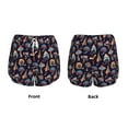thumbnail image 2 of JUNZAN Mushroom Doodle Print Women's Athletic Gym Running Shorts with Phone Pockets - Workout Shorts-XX-Large, 2 of 8