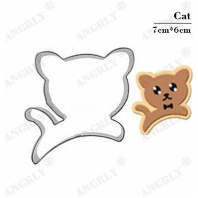 

Christmas Cookie Cutter Stainless Steel Cut Candy Biscuit Mold Cooking Tools Christmas Theme Metal C