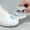 Gray, variant on Shoe Brush for Cleaning - Hard Bristle Multipurpose Shoe Cleaning Brush with Handle for Washing Sneakers, Casual Shoes, Leather Shoes, and Clothes - Plastic Handheld Scrub Brush for Home