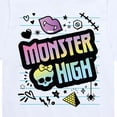 thumbnail image 3 of Monster High - Skulltastic - Toddler And Youth Short Sleeve Graphic T-Shirt, 3 of 5