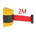 thumbnail image 2 of MagiDeal Wall Mount Retractable Belt Barrier with ABS Case Crowd Control 2Meter, 2 of 9