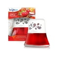 BRIGHT Air Scented Oil Air Freshener, Macintosh Apple and Cinnamon, Red