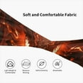thumbnail image 5 of Lsque Magma Fire Black Dragon Pattern Sweatbands Sports Headband for Men & Women - Moisture Wicking Athletic Cotton Terry Cloth Sweatband for Tennis, Basketball, Running, 5 of 9