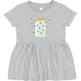 thumbnail image 3 of Inktastic Fireflies Summer Vacation Girls Baby Dress, 3 of 5