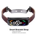 thumbnail image 4 of Stainless Steel PU Leather Strap Adjustable With Bumper Case Smart Watch Replacement Accessory Fit For 7, 4 of 8