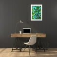 thumbnail image 3 of Engelbrecht, Jim 23x32 White Modern Wood Framed Museum Art Print Titled - Jade vine, 3 of 4