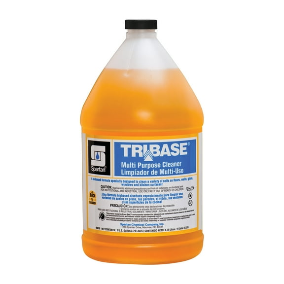 Spartan Biorenewables Tribase Multi-Purpose Cleaner 1 Gallons Case of 4