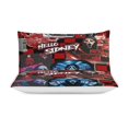 thumbnail image 3 of Ghostface 3 Piece Bedding Set Cartoon Comforter Set Cute Duvet Cover Sets Super Soft Aldult Bedding Set Kids Bedroom Gifts,1 Duvet Cover with 2 Pillowcases 102"x90", 3 of 8