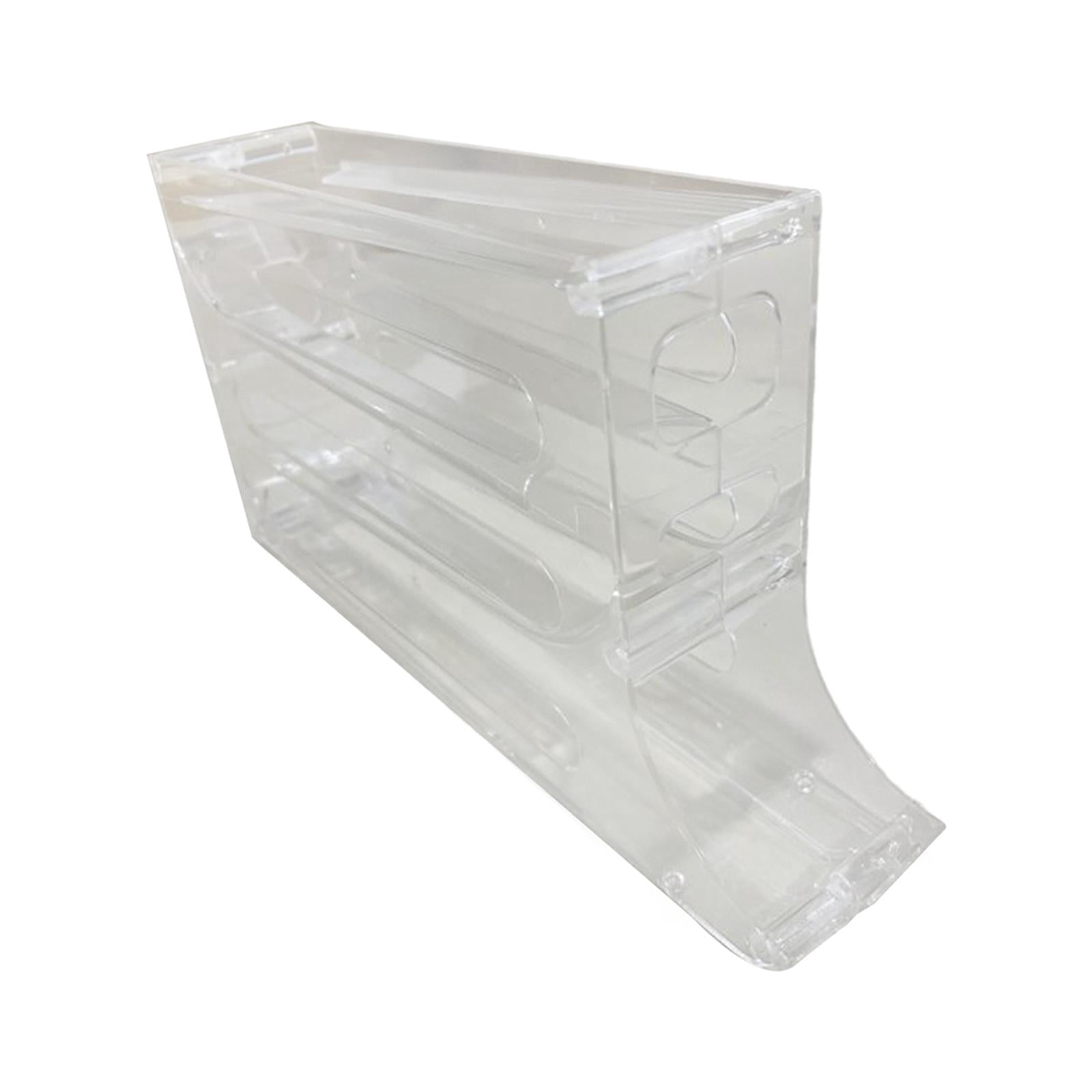 Tongina Automatic Egg Roller Organizer Egg Holder for Fridge Storage Container for Cupboard Pantry Fridge Door Refrigerator