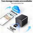 thumbnail image 4 of GJX Upgraded 5Ghz Wifi 4K Spy Camera,Mini Hidden Camera with Long Battery Life,Night Vision,Motion Detection,Cloud Storage,Wireless Indoor Nanny Cam for Home Security, 4 of 7