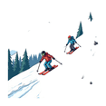 thumbnail image 4 of Cartoon Ski Winter Theme Stickers, Waterproof Ski Winter Theme Sticker for Water Bottle Laptop Phone Cases Planner Skateboard Luggage Helmet Party Favor Decor, Ideal for Adults Teens Teacher Rewards, 4 of 8