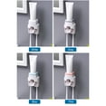 thumbnail image 2 of Automatic Toothpaste Dispenser with 2 Toothbrush Holder Slots Set Hands Free Wall Mounted Toothpaste Squeezer Dispenser for Family Bathroom Sink, 2 of 7
